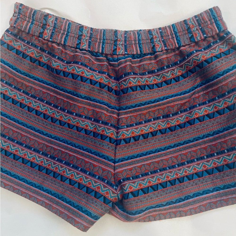 j.crew Trendy Multicolor Patterned Women's Shorts